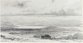 A View To The South From Birkrigg, Furness, Lancashire - Edward Lear