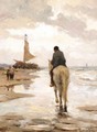 Riding Along The Shore - Evert Pieters