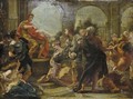 The Continence Of Scipio - Giovanni Battista (Baciccio) Gaulli