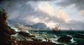 A Shipwreck Upon A Mediterranean Coast - (after) Claude-Joseph Vernet