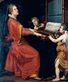 Saint Cecilia - Matteo Rosselli