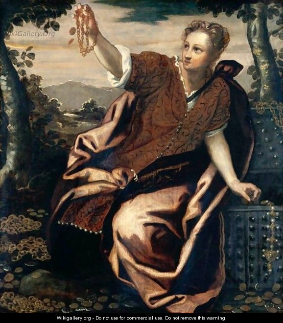 Pandora (An Allegory Of Generosity) - Domenico Tintoretto (Robusti)
