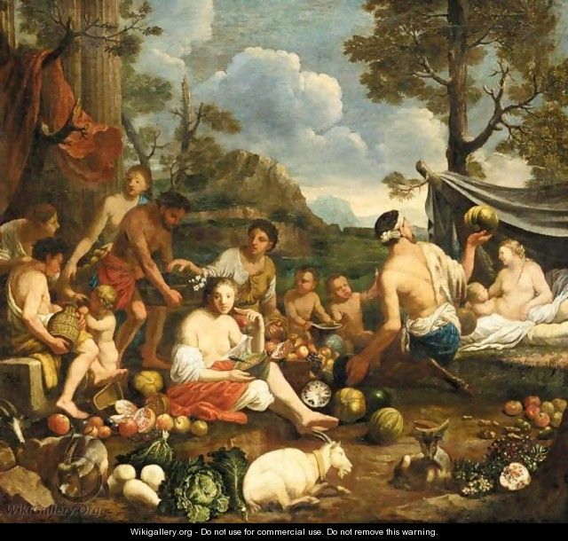 Allegory Of Summer - Johann Heiss