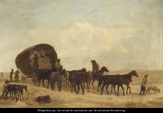 The Caravan - Johann Erdmann Gottlieb Prestel
