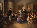 Queen Elisabeth Of Prussia In A Primary School - Sophie Hartz