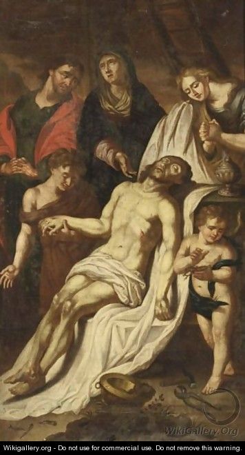 The Descent From The Cross - Flemish School