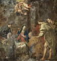The Adoration Of The Shepherds - (after) Honthorst, Gerrit van