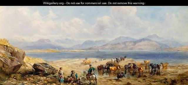 Waiting For The Ferry, Isle Of Skye - John Frederick Tayler