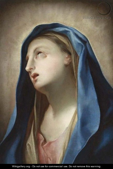 Head Of The Madonna - (after) Francesco Trevisani