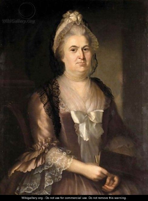 Portrait Of Lady Turner - (after) Mason Chamberlin