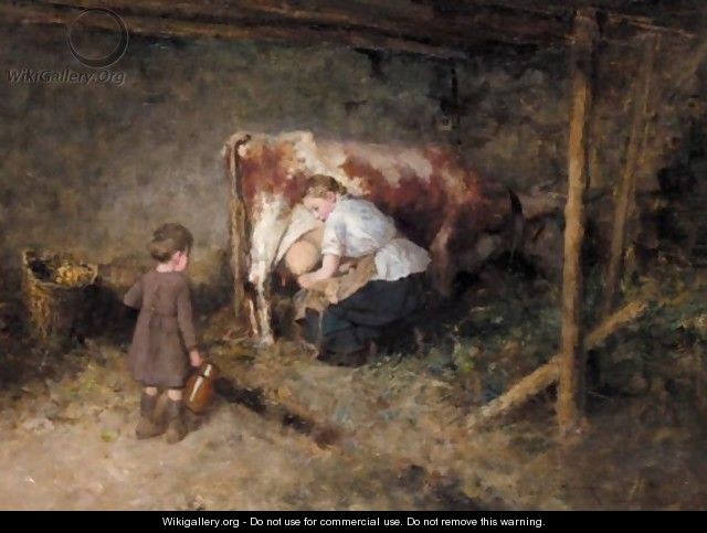 Milking Time - Robert McGregor