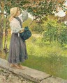 Picking Oranges - Raffaele Tafuri