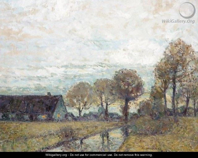 Autumn Landscape - Adolf Hoelzel
