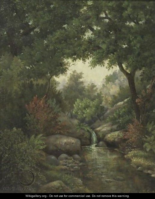 A Secluded Stream - Wilmot Lunt