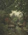 A Secluded Stream - Wilmot Lunt