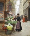 The Flower Seller 5 - Victor-Gabriel Gilbert