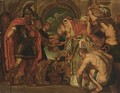 The Meeting Of Abraham And Melchizedek - (after) Sir Peter Paul Rubens