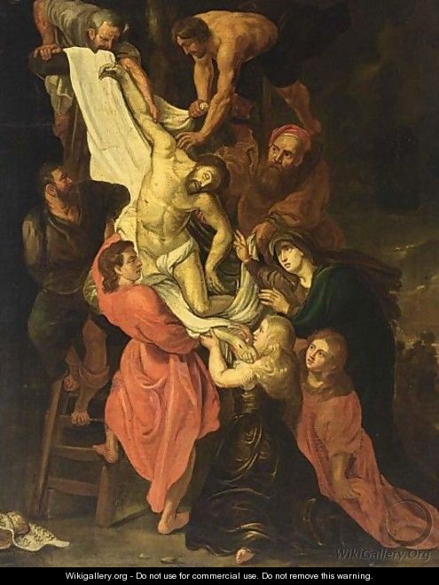 The Descent From The Cross 4 - (after) Sir Peter Paul Rubens