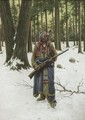 Indian With A Gun - John Hauser