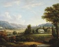 Landscape With Farmhouse - American School