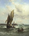Returning Home To Boulogne Harbor - Theodor Alexander Weber