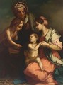 Madonna With Child, St. Anna And St. John - (after) Andrea Del Sarto