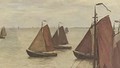 Sailing Boats On The Zuiderzee - Willem Bastiaan Tholen