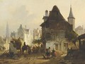 A Busy Day In Antwerp - Jan Michael Ruyten