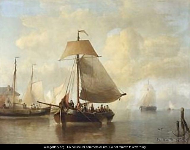 Shipping In A Calm - Antonie Waldorp