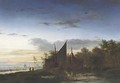 Anglers Returning Home - Jacobus Theodorus Abels