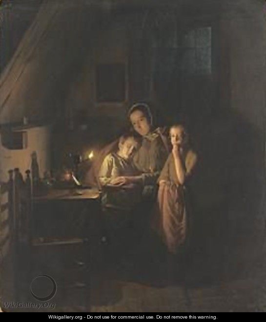 A Cold Winter Evening - Johannes Rosierse