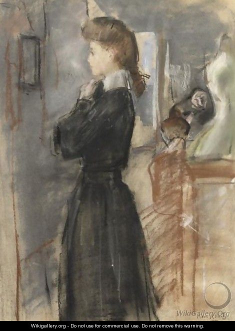 In The Fitting Room - Isaac Israels