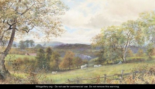 Foss Hill, Stratford Upon Avon - William Henry Millais