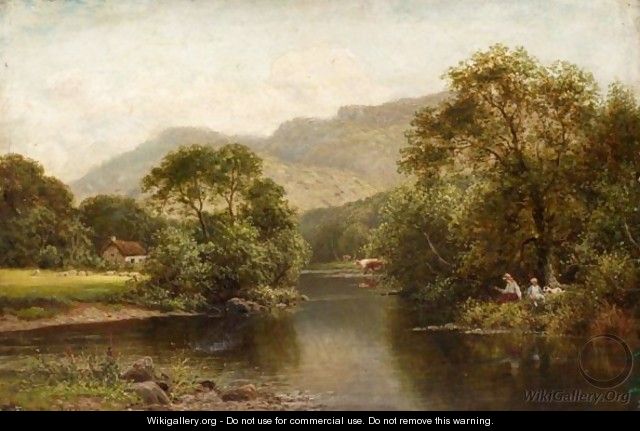 Fishing On The River - Thomas Spinks