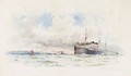 White Star Liner Entering The Mersey - William Tomkins