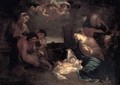 The Adoration Of The Shepherds - (after) Giovanni Benedetto Castiglione