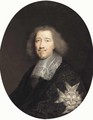 Portrait Of A Gentleman, Half Length, Wearing A Black Embroidered Jacket And The Order Of The Saint-Esprit, Said To Be Michel Le Tellier, Marquis De Louvois - (after) Philippe De Champaigne