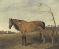 Col. William Ransom Johnson's Mare And Foal - Edward Troye