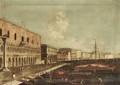 Venice, A View Of The Bacino Di San Marco - (after) (Giovanni Antonio Canal) Canaletto