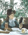 La Lecture Au Cafe - Alexandre-Auguste Hannotiau