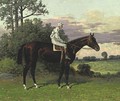 Domino With Jockey Up - Henry Stull