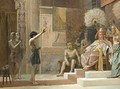 Joseph Explaining The Dreams Of The Farao - Abraham Cornelis De Neufville