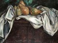 Nature Morte Aux Poires Sur Nappe Blanche - Emile Bernard