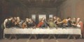 19th Century The Last Supper, After Leonardo Da Vinci - Continental School