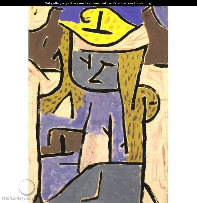 Madchen Mit Gelbem Hut - Paul Klee
