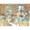 Le Petite Dejeuner Aux Pavillons - Edouard (Jean-Edouard) Vuillard