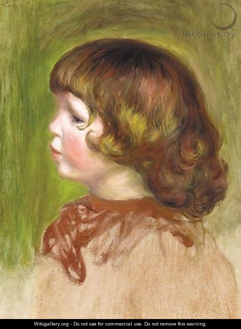 Pierre Renoir De Profil - Pierre Auguste Renoir