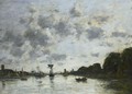 La Meuse A Dordrecht - Eugène Boudin
