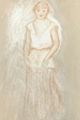 Jeune Fille Debout - Pierre Auguste Renoir