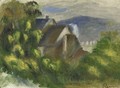 Maisons Dans Les Arbres - Pierre Auguste Renoir